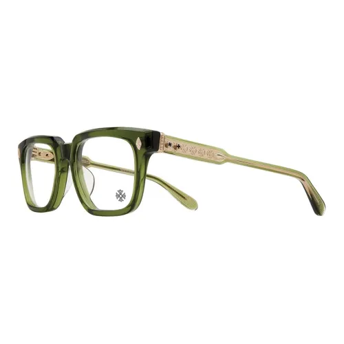 Chrome Hearts Пластина And Металл Нерегулярная форма Оправы для очков Унисекс Зеленый