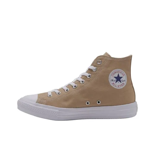 Конверс All Star Light HI Устойчивый к истиранию Дышащие Высокие Кеды Унисекс Коричневый