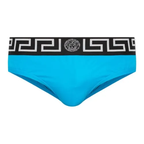 VERSACE Мужские шорты-бикини синие