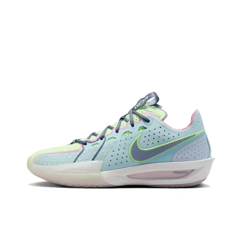 Nike Air Zoom G.T. Cut 3 Low Топ Баскетбольные кроссовки Унисекс Синий
