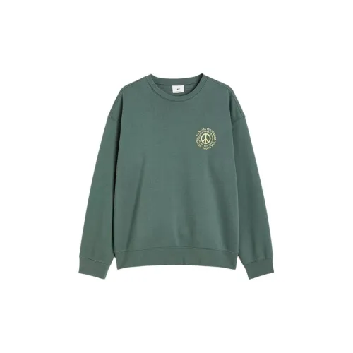 H&M Зеленый Мужской Свитшот