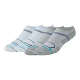 Серый + Белый, махровая подошва, дышащий, стелька [2 упаковки]