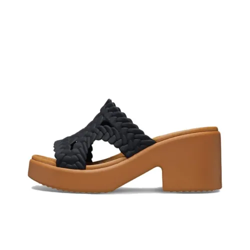 Crocs Слипоны Женские Черные