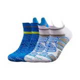 Синий + Белый, Амортизация, Комфортный и Дышащий [2 упаковки]