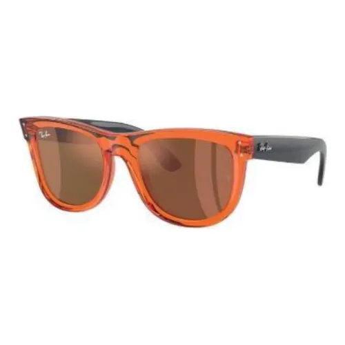 RayBan Нерегулярная форма Солнцезащитные очки Унисекс Оранжевый