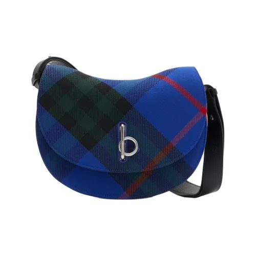Burberry Rocking Horse Хлопок Сумка через плечо Сумка на плечо Женская Рыцарь Синий
