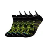 Чёрный, Амортизация, Удобный и Дышащий [2 упаковки]