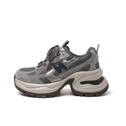 Help Беговые кроссовки Low Top Серые Женские