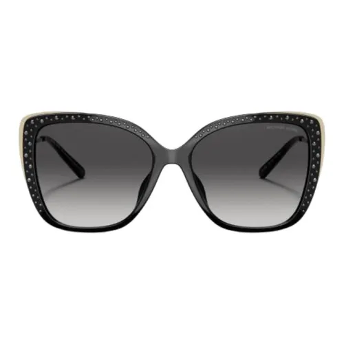 MICHAEL KORS Квадратные Солнцезащитные Очки Мужские Черные