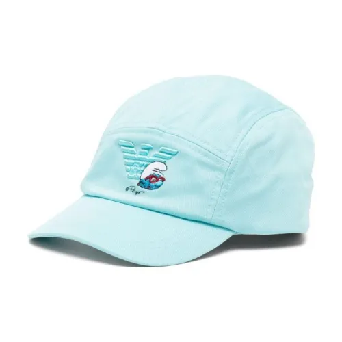 EMPORIO ARMANI Хлопок Кепки Унисекс Синий