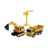 2 шт. - инженерный автомобиль (самосвал + бульдозер)