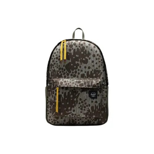 Herschel Нейлон с полиуретановым покрытием рюкзак унисекс зеленый и коричневый