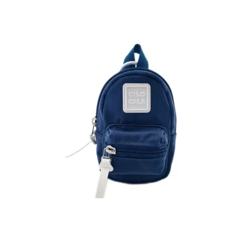 CILOCALA Нейлон Key Pouch Чехол для наушников Кошелек для монет Мини Унисекс Морской синий