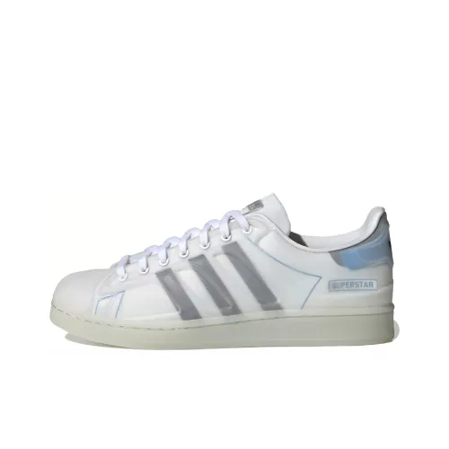 Adidas Originals Superstar Futureshell Low Топ Скейтборд Кроссовки Унисекс Белый Синий