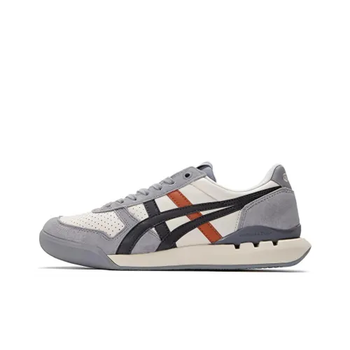 Onitsuka Tiger Ultimate 81 Амортизация Устойчивый к истиранию Покрытие Низкий топ Повседневный Унисекс Серый