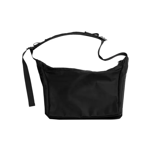 CMLZIUA Нейлоновая сумка через плечо стандартная унисекс черная