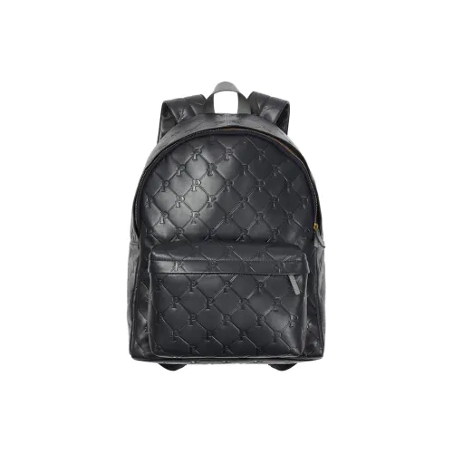 PALACE Leather Backpack Unisex Black PALACE Кожа Рюкзак Унисекс Черный