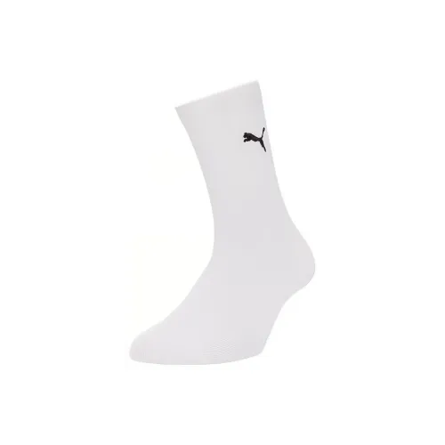 PUMA Повседневные носки Crew унисекс 2 упаковки белые