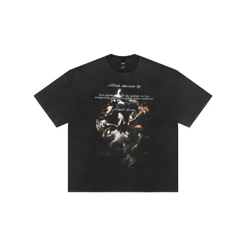 A Chock Черная Унисекс Футболка