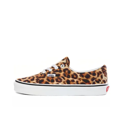 VANS Era Leopard Low Top Скейтборд Кроссовки Унисекс с Леопардовым Принтом