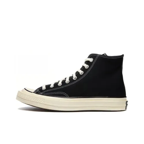 Конверс 1970s Chuck Taylor All Star LTD High Топ Скейтборд Кроссовки Унисекс Классический черный