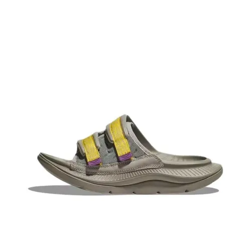 HOKA ONE ONE ORA Luxe Слипоны Синий/желтый Унисекс