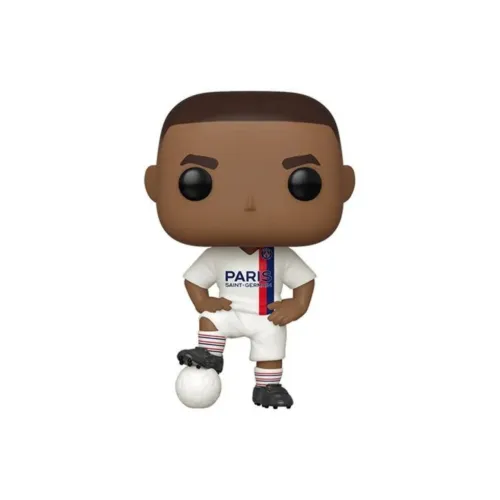 Funko PARIS SAINT GERMAIN Mbappé Третья форма Белый Спортивный Чиби Фигурки