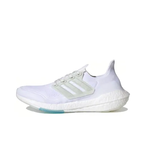 Parley x Adidas ULT Амортизация Износостойкий Низкий Топ Марафон Беговые кроссовки Унисекс Белый