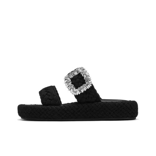 73Hours Слипоны Черные Женские