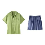 Зелёный D24019 Женский