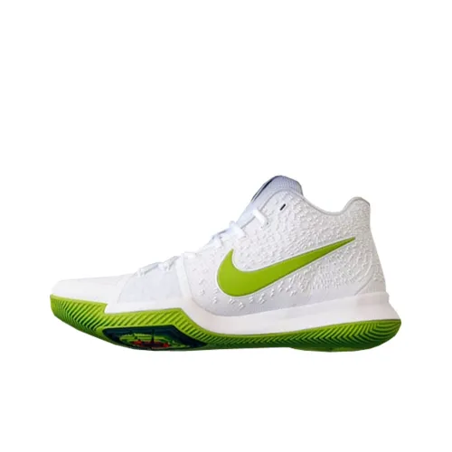 nike Kyrie 3 Mountain Dew K.A.R.E. Kit Нескользящий Легкий MID Баскетбольные кроссовки для игры Мужской Белый Зеленый