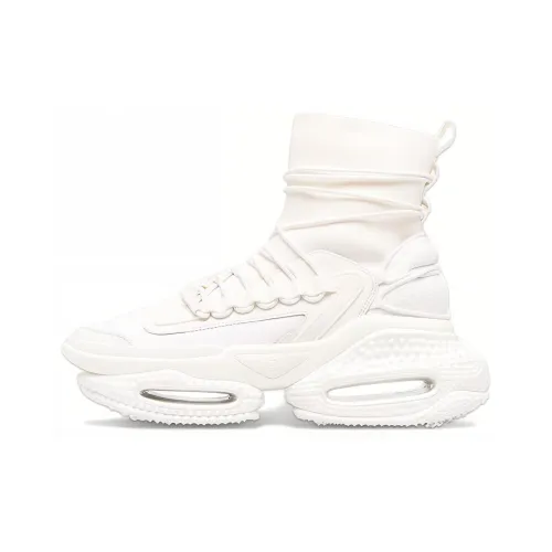 BALMAIN Толстая подошва High Top Мужские Кроссовки