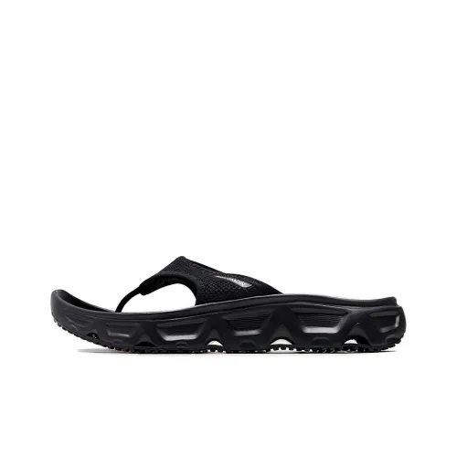 SALOMON Reelax Break 6,0 EVA Резина Abrasion Resistant Slip Resistant Шлепанцы Женские Черный