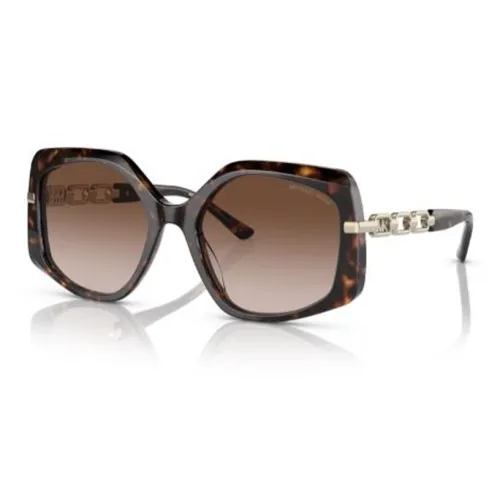 MICHAEL KORS Нерегулярная форма Солнцезащитные очки Унисекс Черепаховый