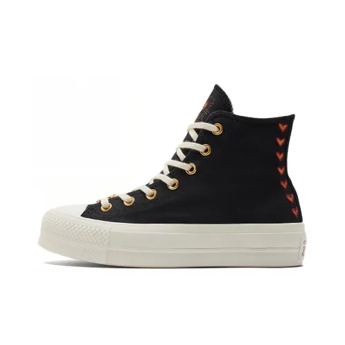 Converse Chuck Taylor All Star Lift High Top Кеды Женские Черные