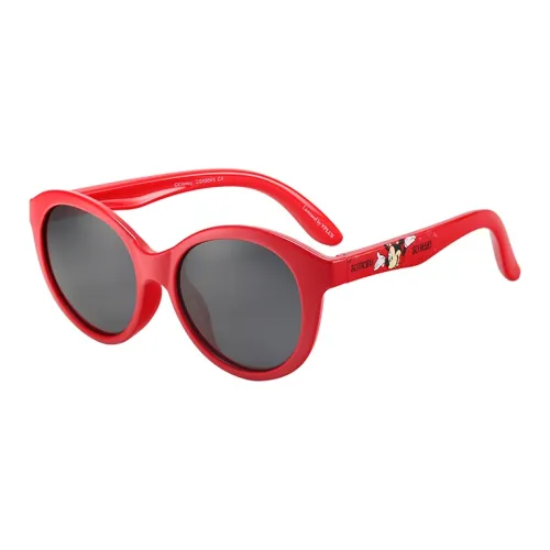 Disney Minnie Series TPEE Круглые Линзы Солнце Детские Красные Фиолетовые