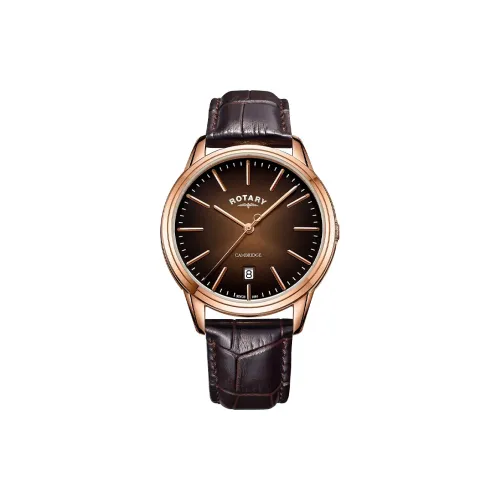 Роторный кварцевый механизм, мужские часы Windsor Series, 40,5 мм, коричневый