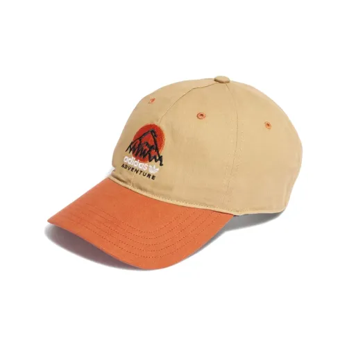 Adidas Хлопок Кепки Унисекс Желтый