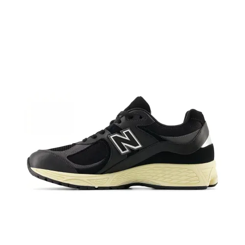 New Balance NB 2002R Balance Низкий Топ Беговые кроссовки Мужские Черные