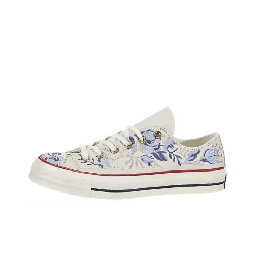 Converse Chuck Taylor ALL STAR OX Parkway Цветочный Низкий Топ Кеды Женские Белые