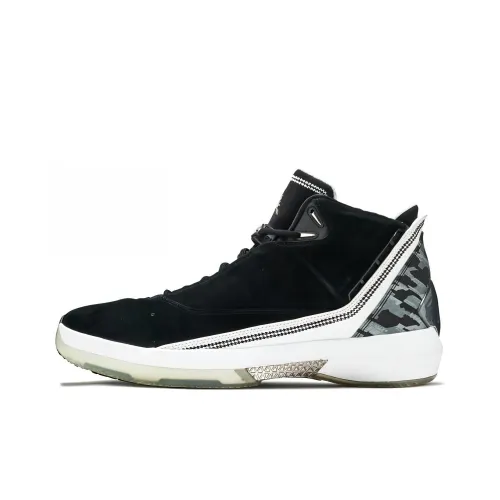 Jordan Air Джордан 22 OG Черно-белая панда CDP Высокий топ Винтажные баскетбольные кроссовки Мужской Черно-белая панда 2008