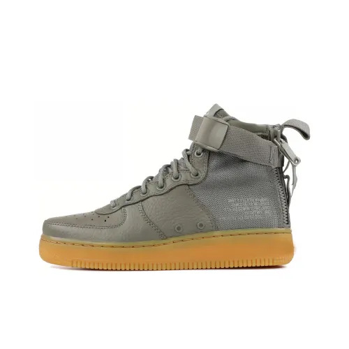 Nike Air FORCE 1 Скейтборд Кроссовки MID Топ Женские