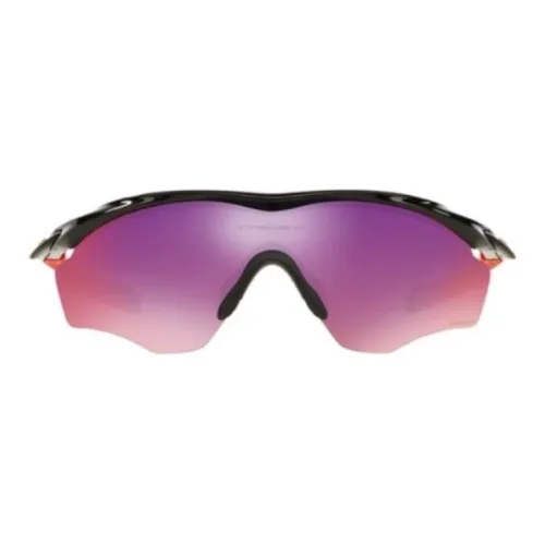 Oakley Нерегулярная форма Солнцезащитные очки Мужской Черный