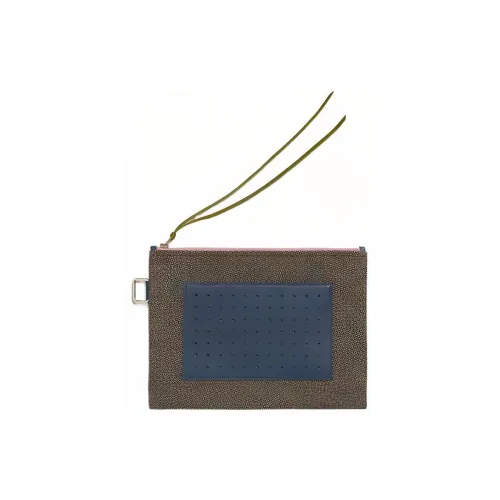 HERMES Felt Clutch Маленький Женский Multicolor
