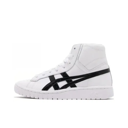 Asics Gel Ptg MT High Top Винтажные баскетбольные кроссовки Унисекс Черный Белый