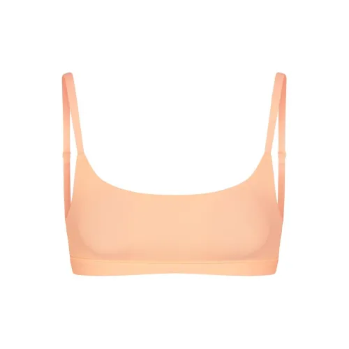 SKIMS FITS EVERYBODY Scoop BRALETTE Бюстгальтер Женский 1 Пачка Выцветший NECTAR Выцветший Nectar