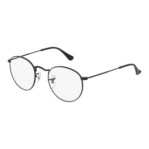 RayBan Металл Круглые Оправы для Очков Мужские Черные