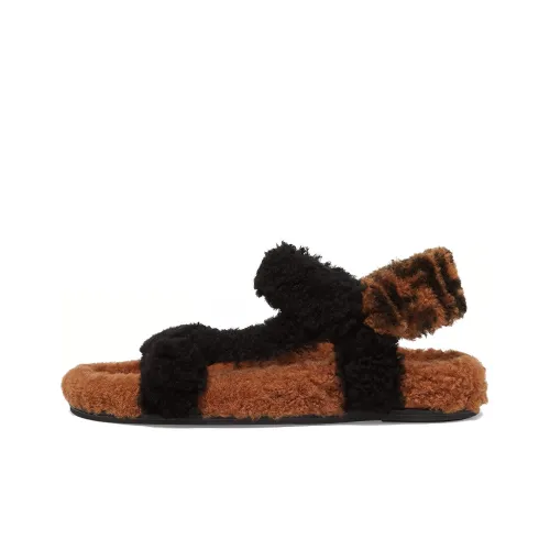 FENDI Feel One Ремешок Сандалии Женские Черные