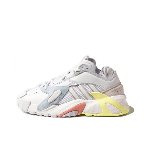 Adidas Originals Streetball Амортизирующие низкие баскетбольные кроссовки с противоскользящим эффектом женские белые синие