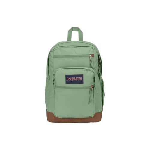 Jansport Переработанный полиэстер рюкзак унисекс зеленый